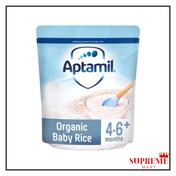 Nutricia Aptamil Organic Rice For Babies - 100gms, 4-6months